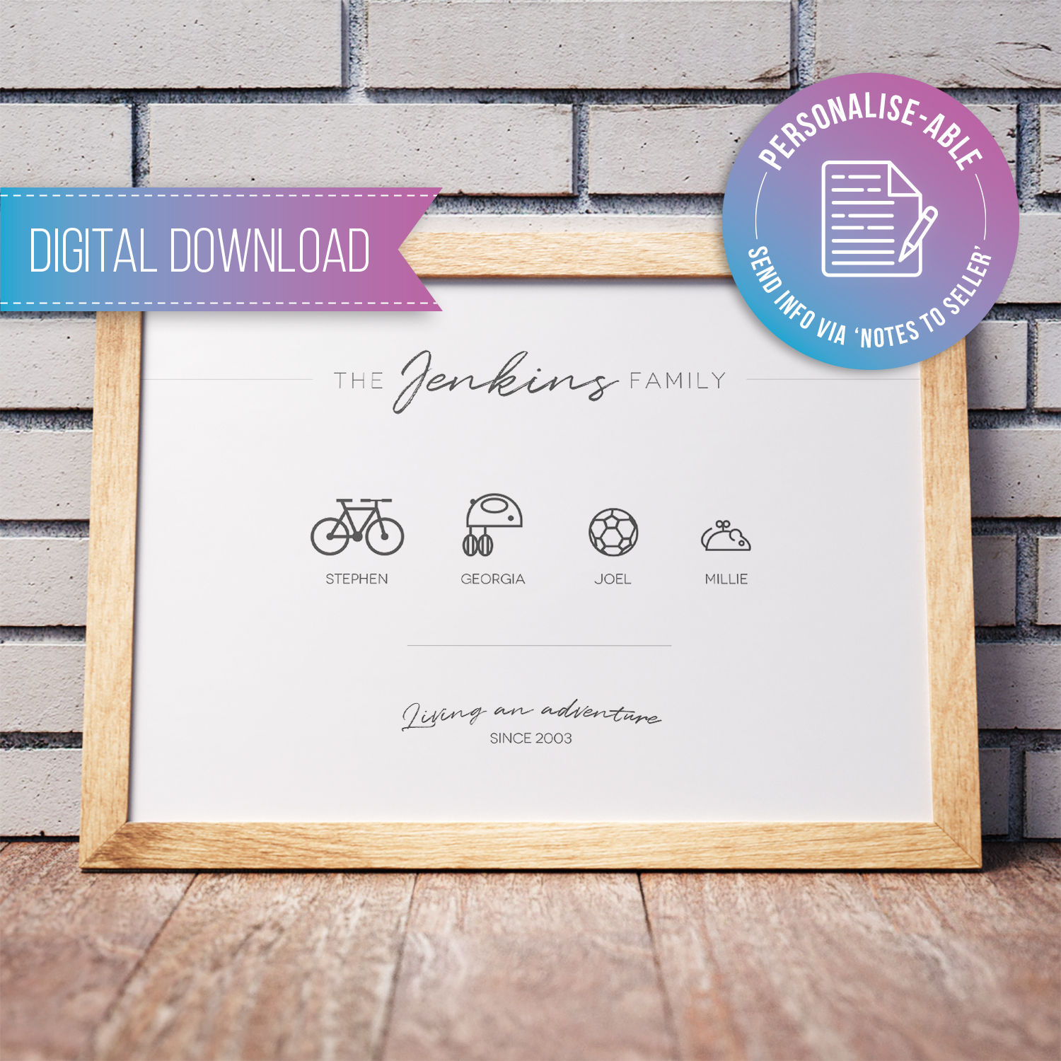 Choose Your Family Icons