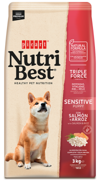 Nutri Best:Puppy Sensitive (Salmonand Rice)
