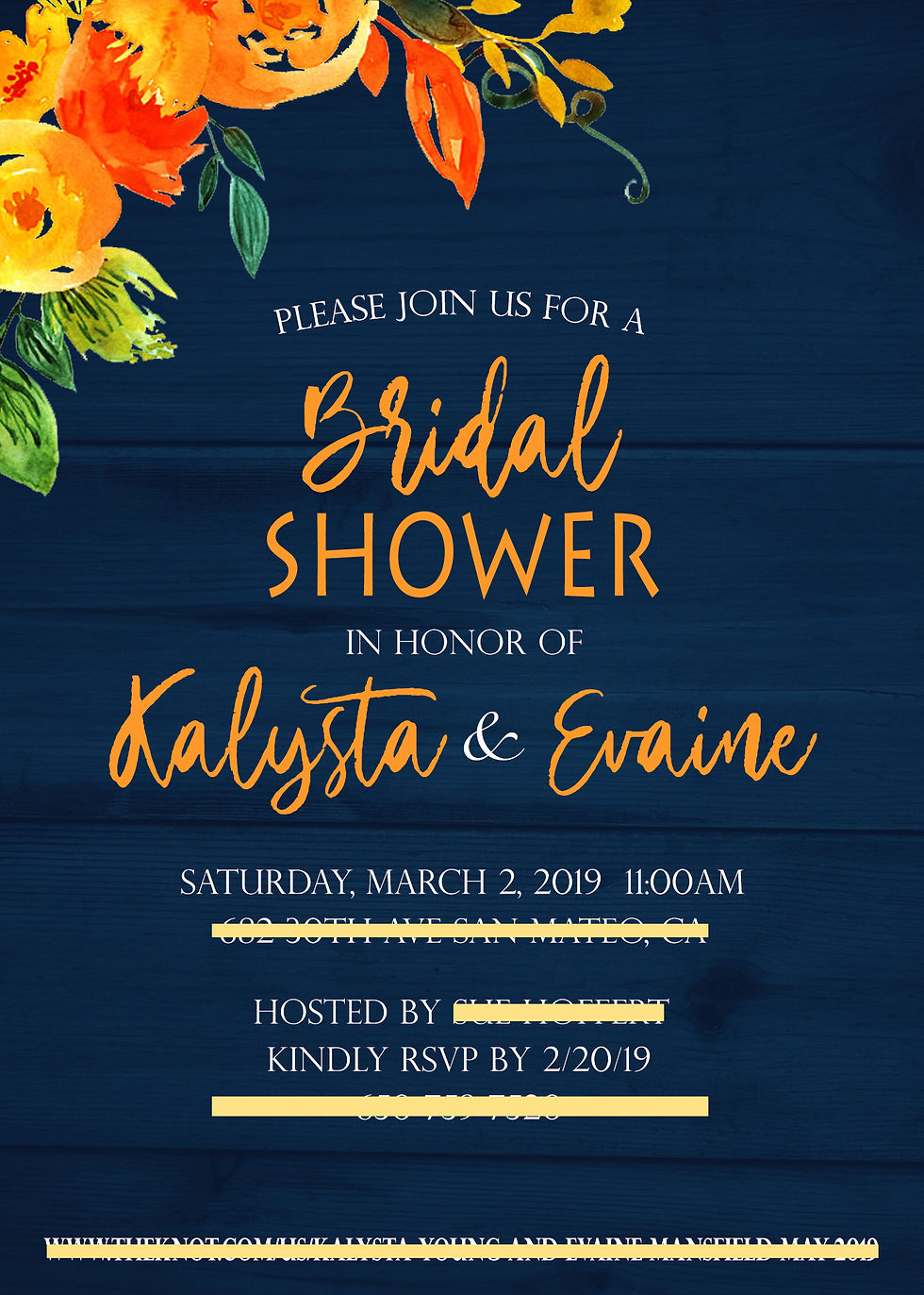 Bridal Shower Invitation 3