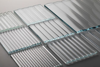 Fluted glass