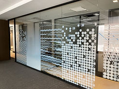 frosted glass