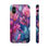 Thumbnail: Pink flowers Tough Case, Galaxy S 21-25 ultra, iphone 8-16 pro, pixel 8 9 pro