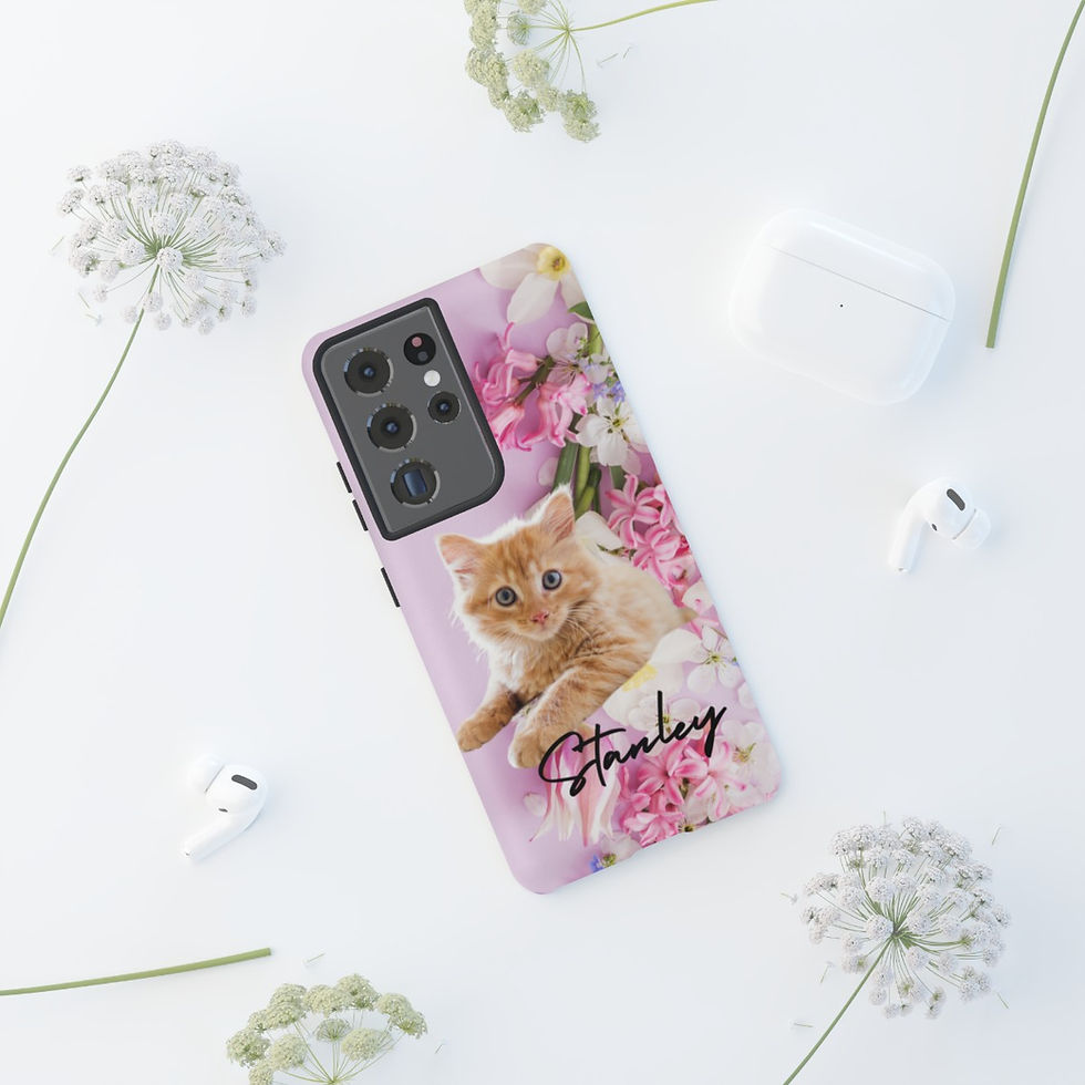 Thumbnail: Custom Painted Pet Portraits, Tough Cases, Personalized Pet Photo Case