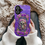 Thumbnail: Gothic Purple Sugar Skull and Roses tough Case