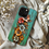 Thumbnail: Faux painted flowers tough case, iPhone, Galaxy S and Pixel phones