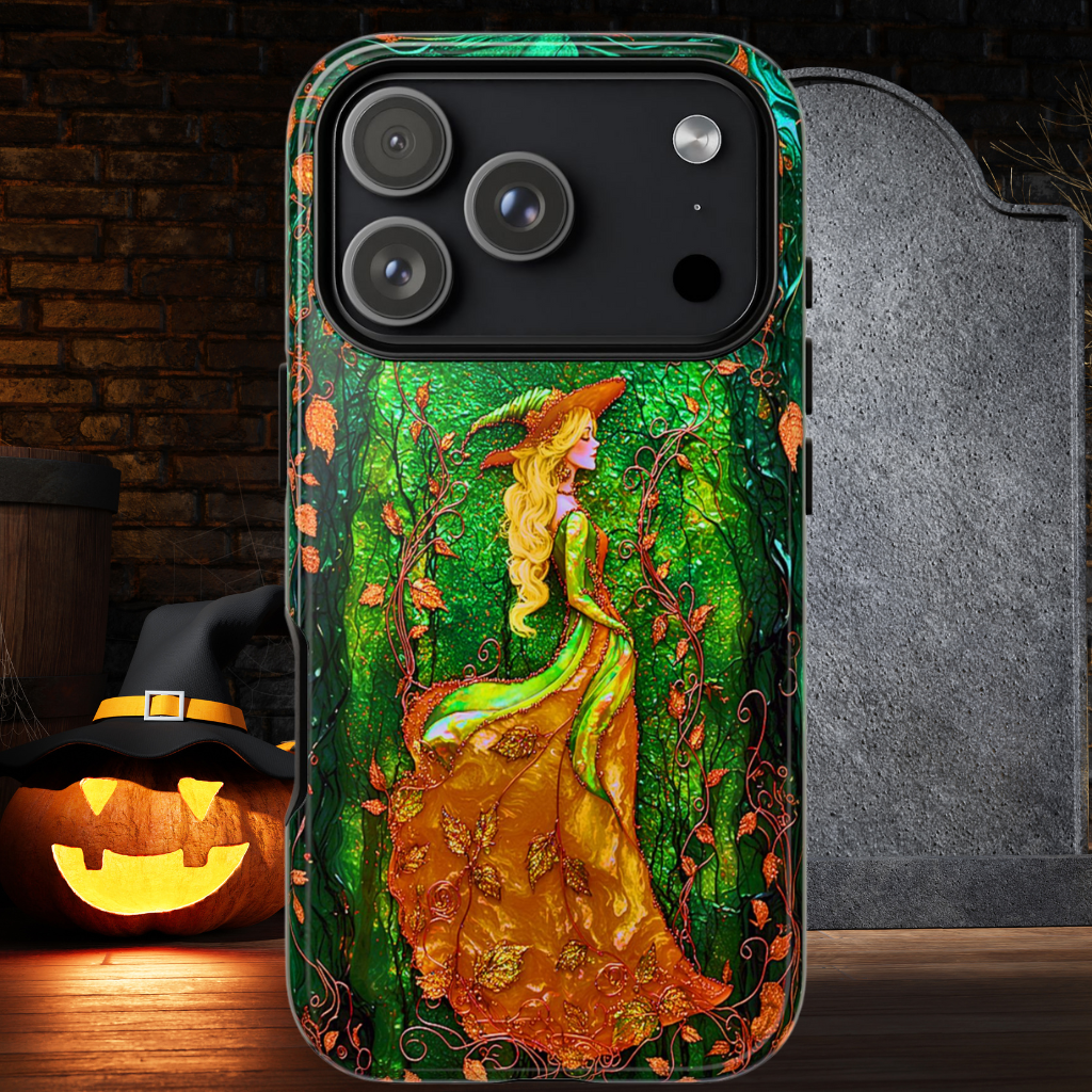 Autumn Witch tough Case, Halloween Witch