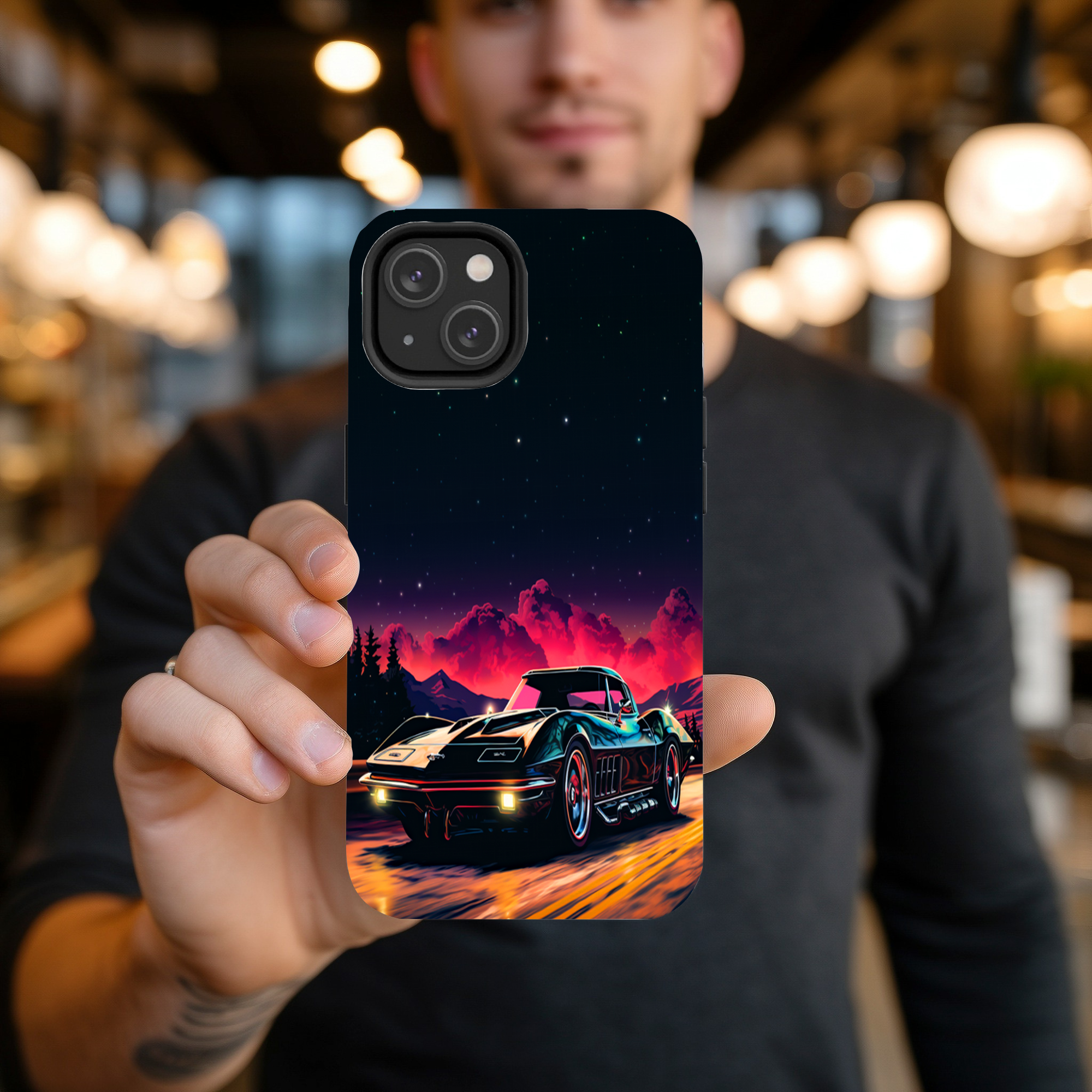 Classic Corvette Tough Case, iphone 13-16 pro, Galaxy S21-25 ultra, pixel 9 pro