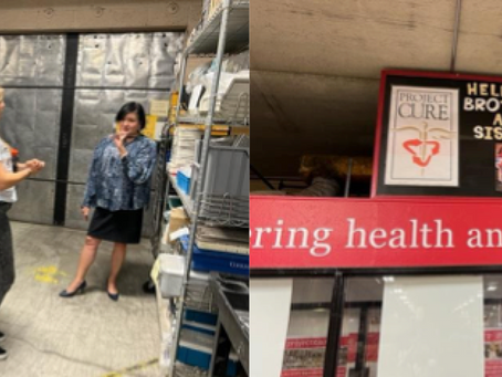 Scottsdale Sister Cities Junior Board tours Project C.U.R.E. warehouse