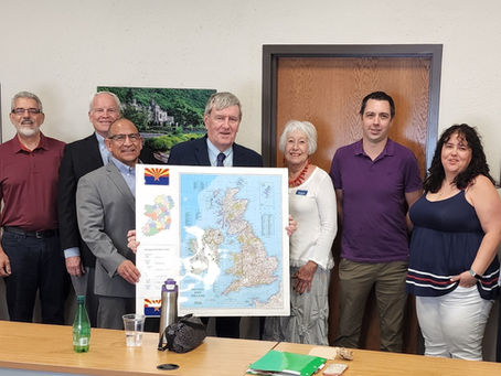 Irish Ambassador to the U.S., Daniel Mulhall, meets AZ Irish Sister Cities 