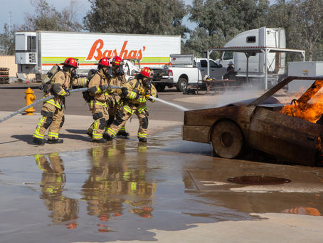 Alamos Firefighters Train with Scottsdale Fire Dept.