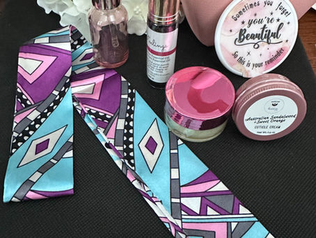 a skin and nail care bundle