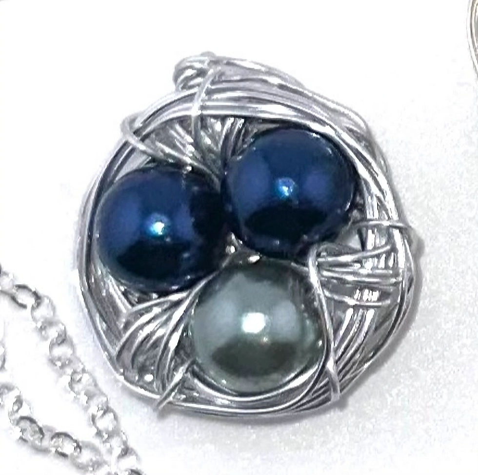 Thumbnail: Bird's Nest Necklace Pendants