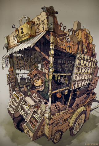 出水ぽすか個展作品複製原画 人気イラストレーター出水ぽすか氏リアル個展を銀座蔦屋書店にて