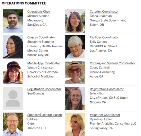 Ryan Paul Lafler as Volunteer Coordinator for WUSS 2025