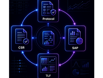 Tables-Listings-Figures-TLF_Statistical-Analysis-Plan-SAP_Clinical-Study-Report-CSR_R-Pyth