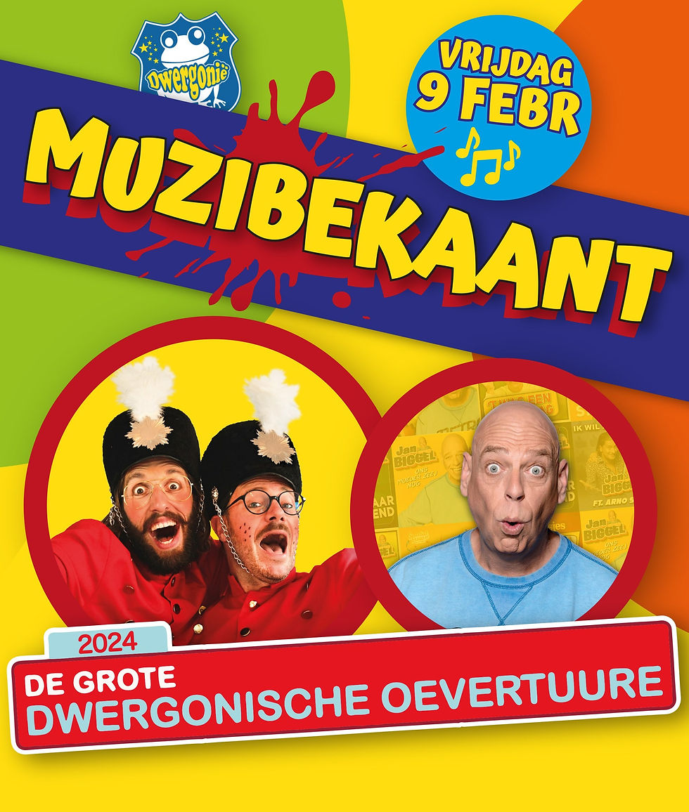 Muzibekaant met Jan Biggel bij Viva Dwergonia