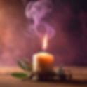 transparent mystical smoke from a candle or sage stick. Use dark mystical colors and only