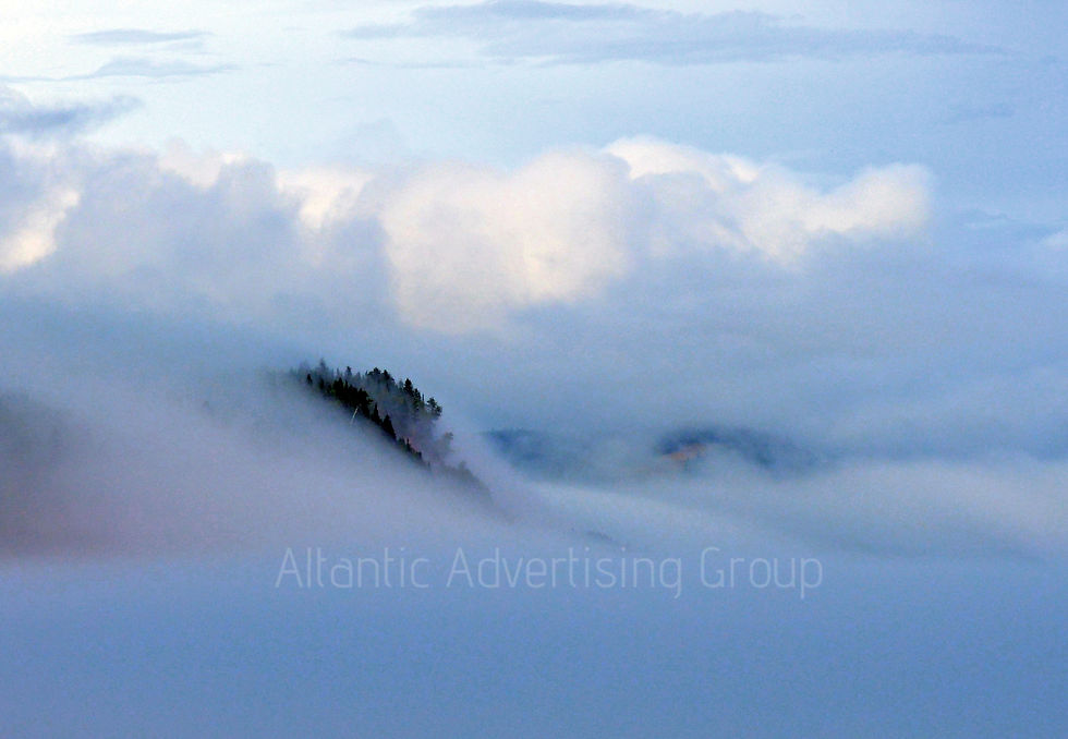 Dramatic Landscape at Spencer's Island, Nova Scotia