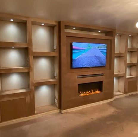 Revitalised home interior with modern design in Poole.