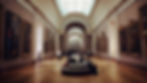Museo Louvre París, Francia. Vista interior galería de pinturas.