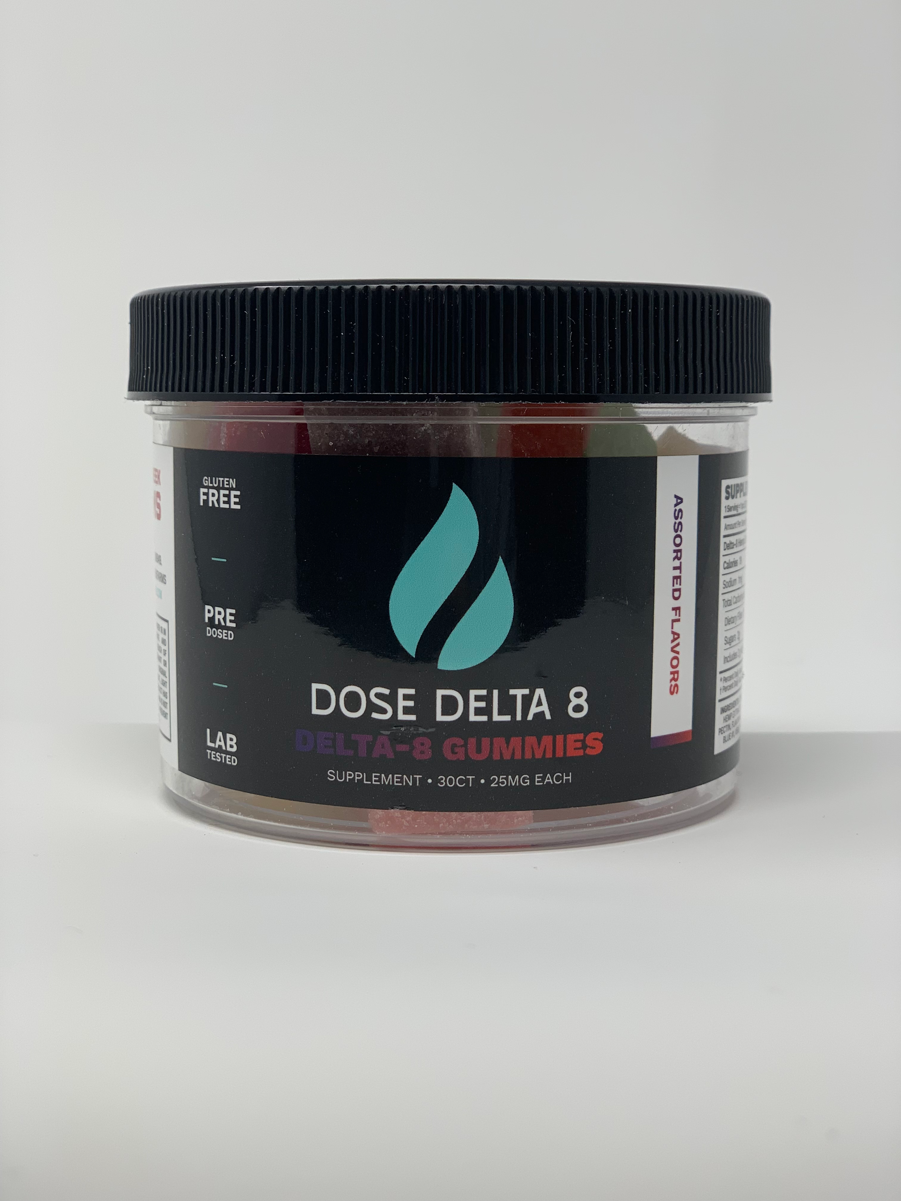 DOSE 25mg Delta-8 Gummies