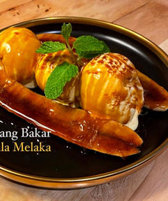 Pisang Bakar Gula Melaka
