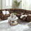 Thumbnail: Trail Boys Walnut 2-Piece Reclining Sectional