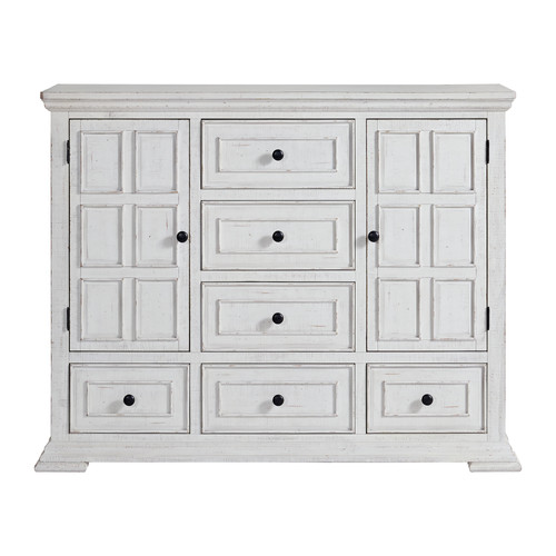 Heather 6-Drawer Dresser in Rustic White | All American