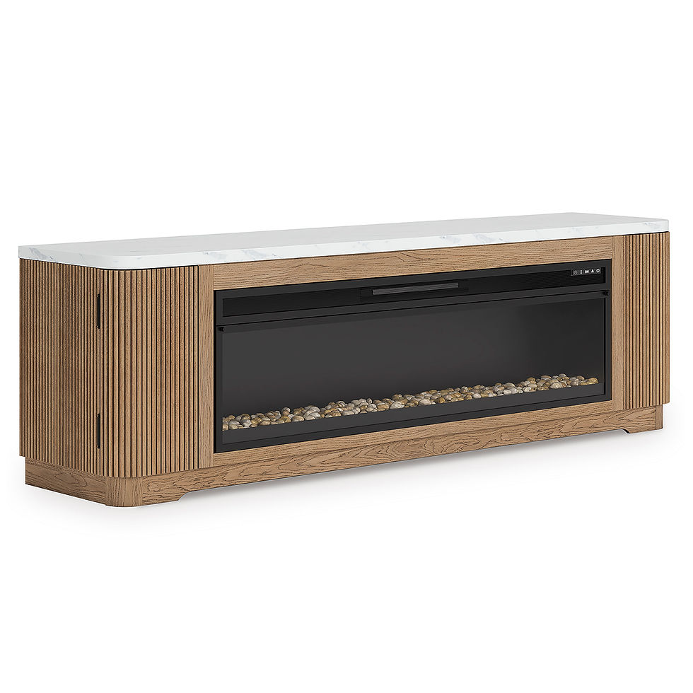 Thumbnail: Camdill 80” TV Stand w/ Fireplace Option