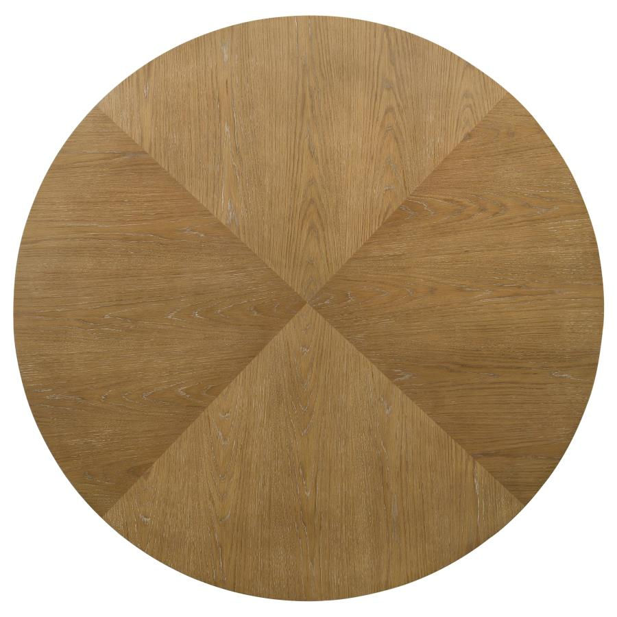 Thumbnail: Danvers 5-PC Brown Oak Table Set