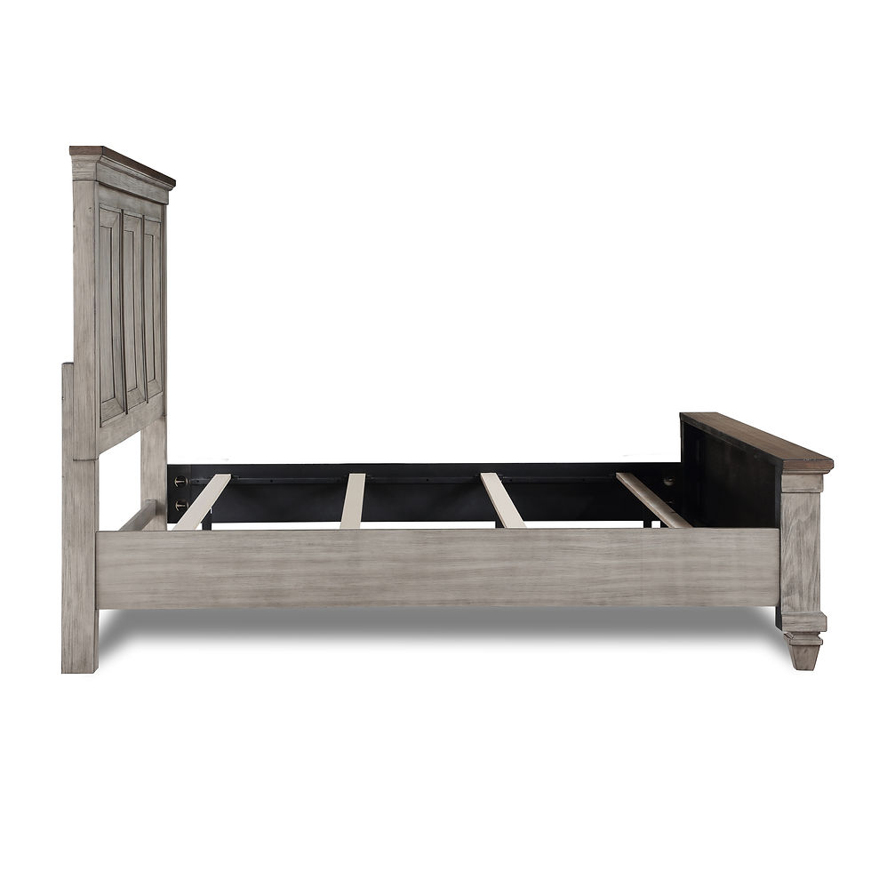 Thumbnail: Marianna Creme Queen Panel Bedframe