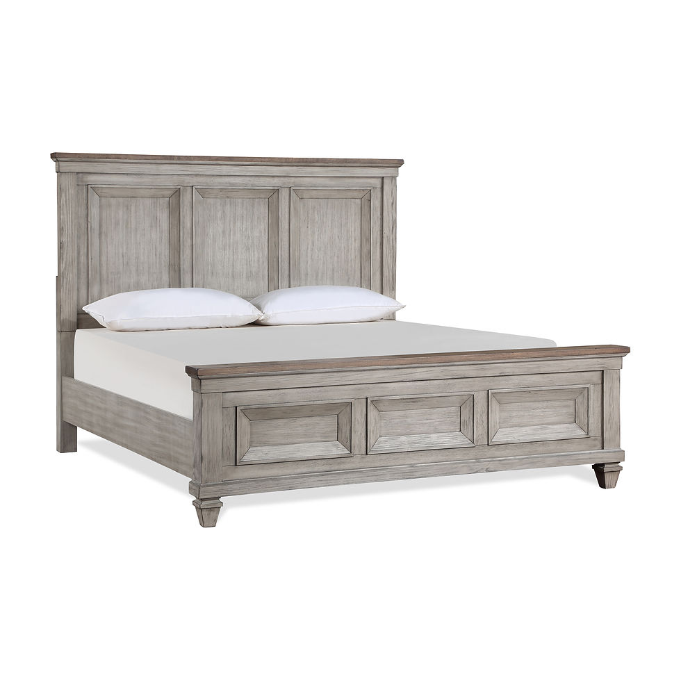 Thumbnail: Marianna Creme Queen Panel Bedframe