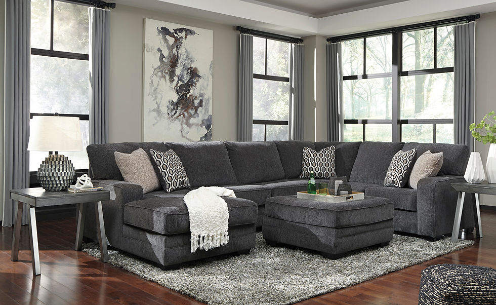 Thumbnail: Tracling Slate 3-PC Sectional