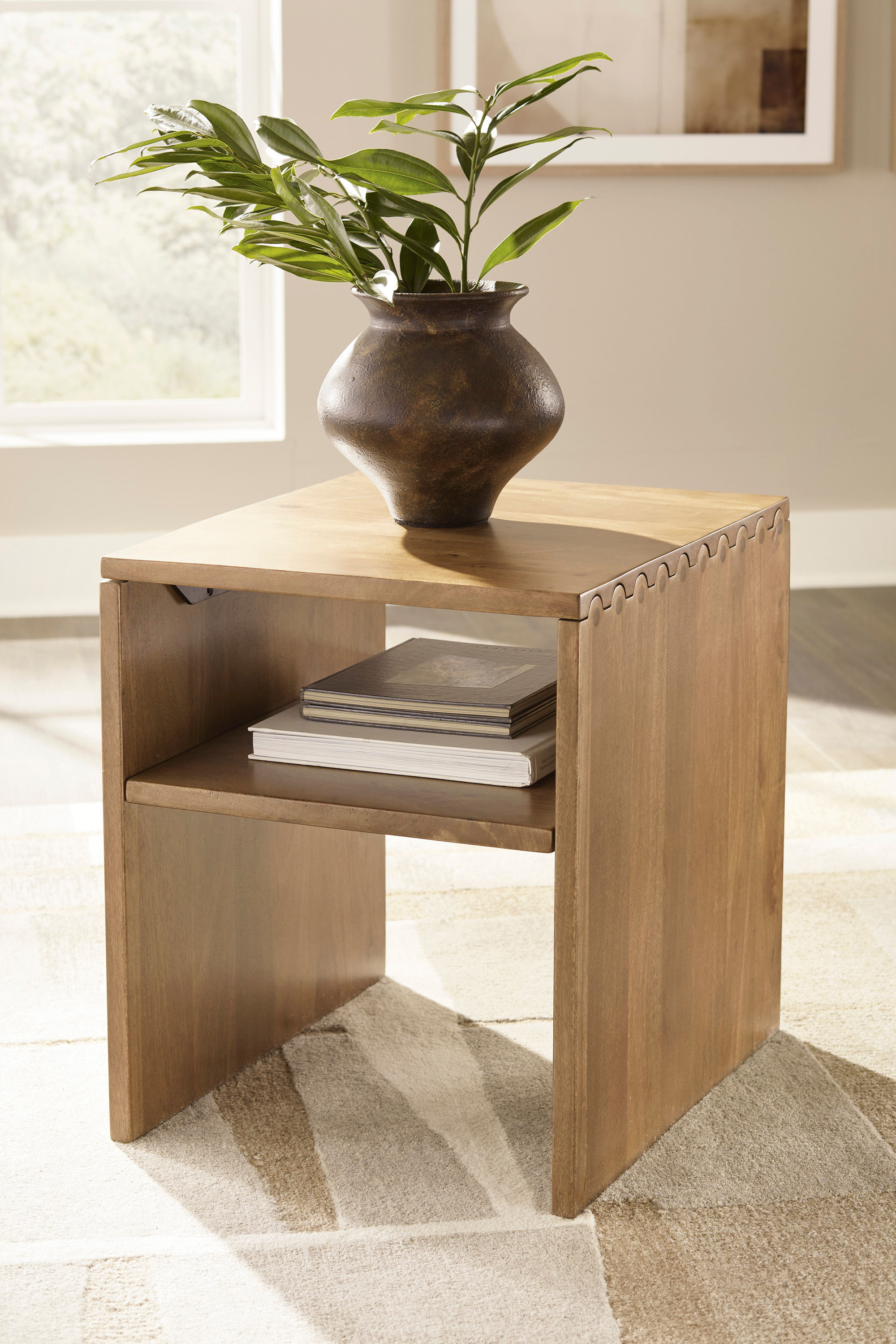 Ella Grove Rectangular End Table
