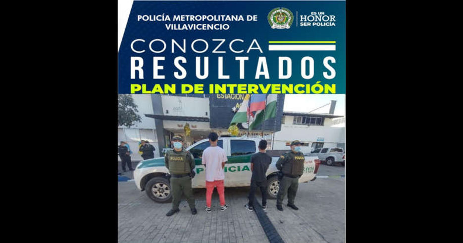 En Acacías Meta Fueron capturadas Dos Personas por el Delito de Lesiones Personales