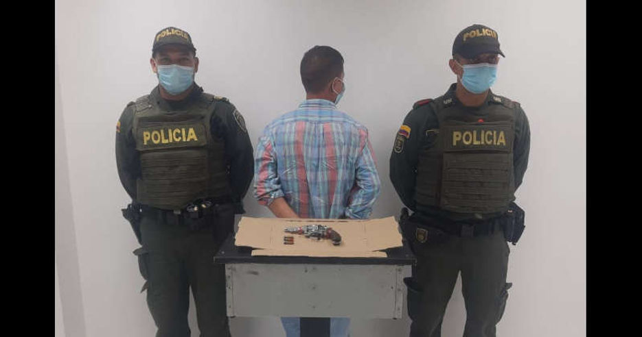 Otra captura en Villavicencio por Porte Ilegal de Arma de fuego