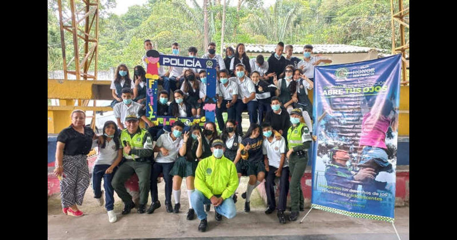 Policía Nacional invita a la prevención de consumo de sustancias Psicoactivas