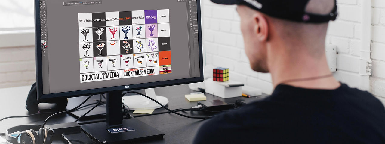 LOGOS MAKER - COCKTAIL MÉDIA