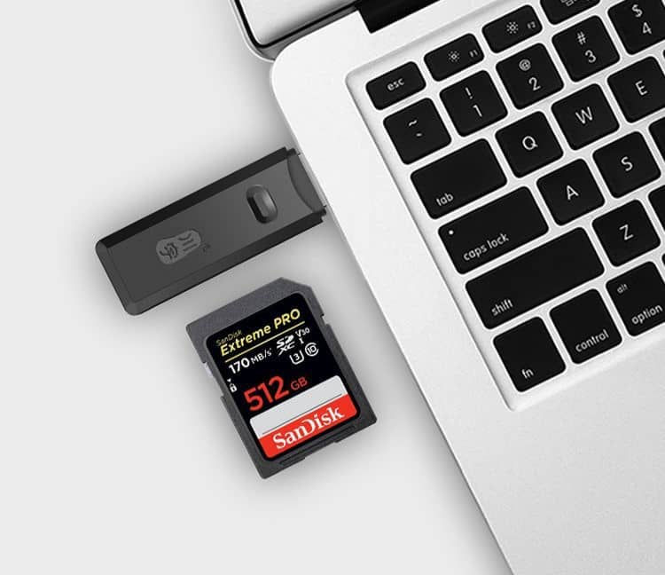 Thumbnail: USB Multi-Card Reader (SD & MicroSD up to 2TB)
