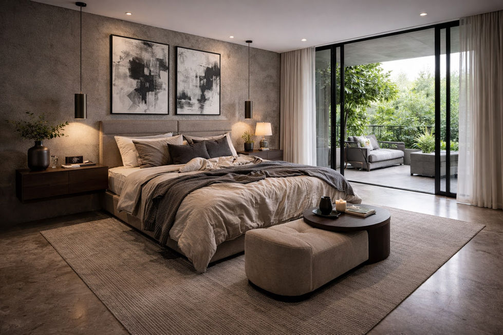 modern bedroom