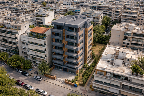 Building at Nea Smirni Park