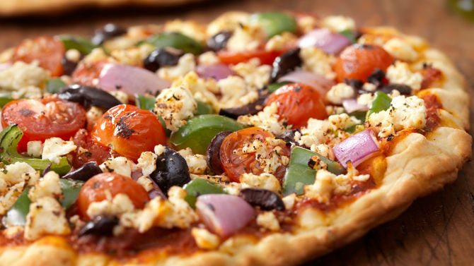 Homemade Veggie Pizza