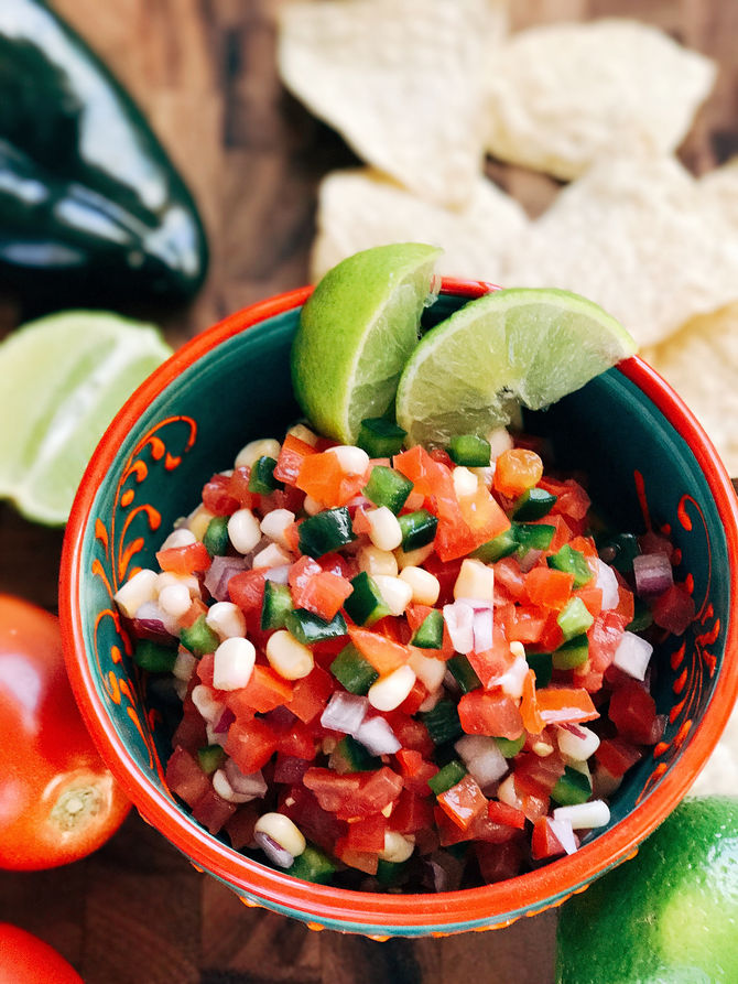 Pico De Gallo Salsa and Dip