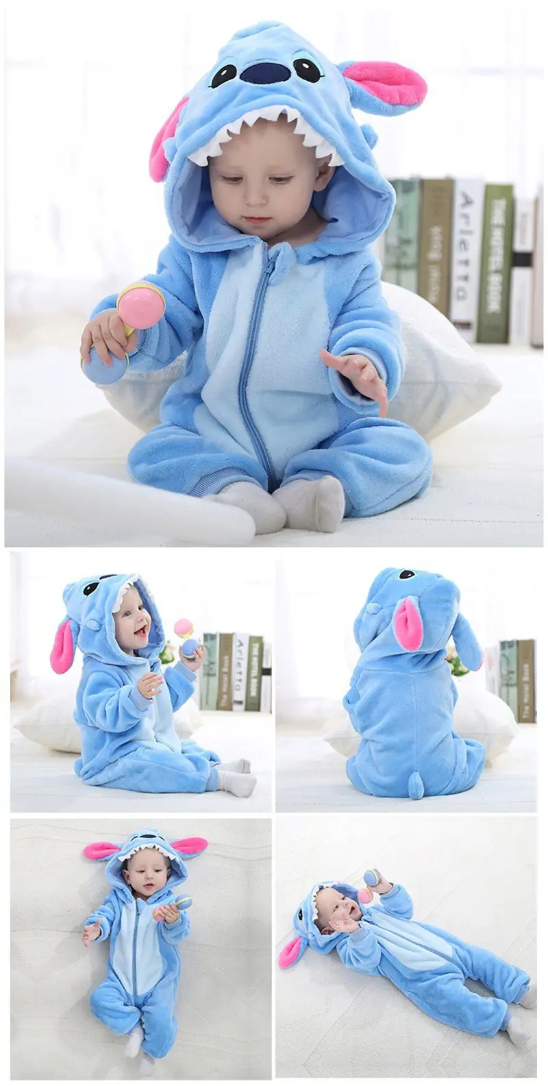 Thumbnail: Baby Romper Animal Dress Up Costume