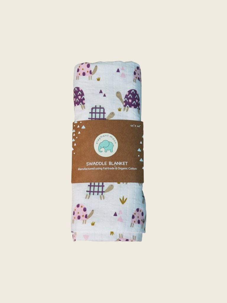Thumbnail: Organic Cotton Muslin Swaddle Blanket | Soft & Breathable