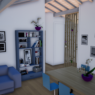 3D Intérieur du Chais