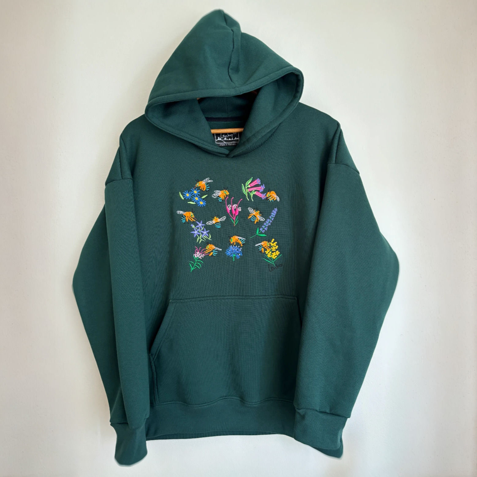 Blue-Banded Bees- Box Hoodie