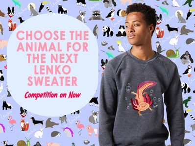 Choose the Animal for the Next Lenko Sweater Competition Starts NOW