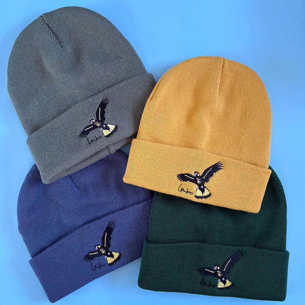 Thumbnail: Beanie- Yellow-Tailed Cockatoo