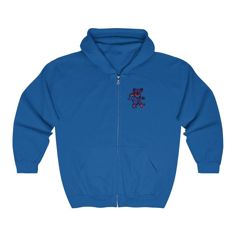 Thumbnail: Scarlet > Fire Full Zip Hooded Sweatshirt